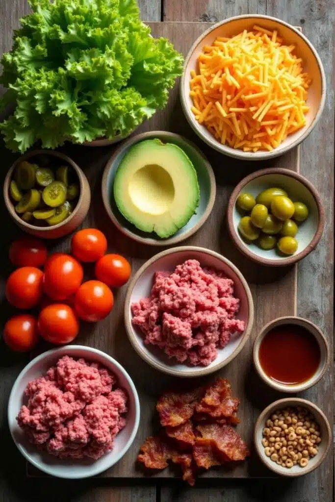 burger bowl recipe