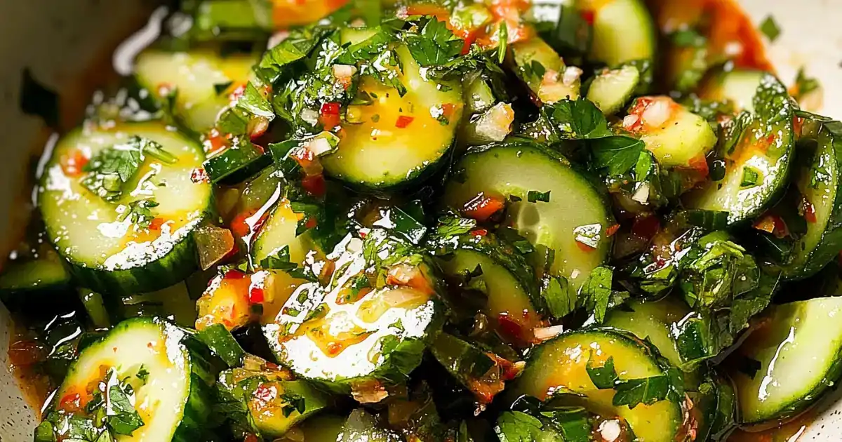 Spicy Cucumber Salad