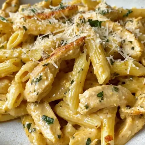 Garlic Parmesan Chicken Pasta