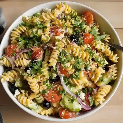 high protein pasta salad