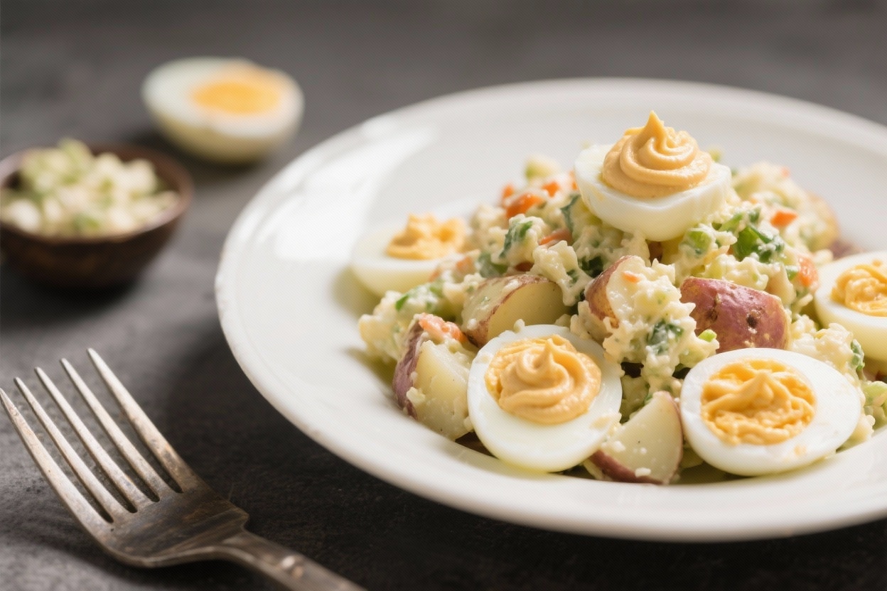 Deviled Egg Potato Salad