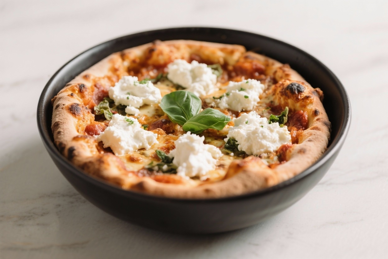 Cottage Cheese Pizza Bowl