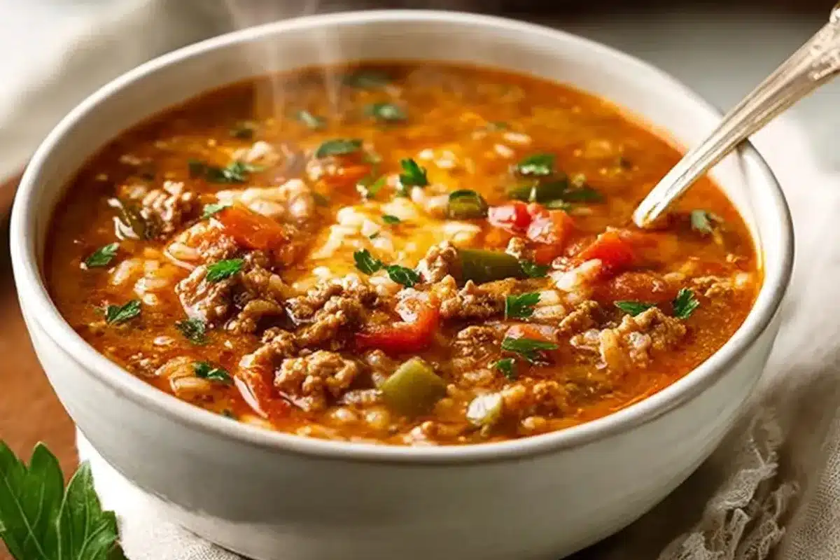Stuffed Pepper Soup