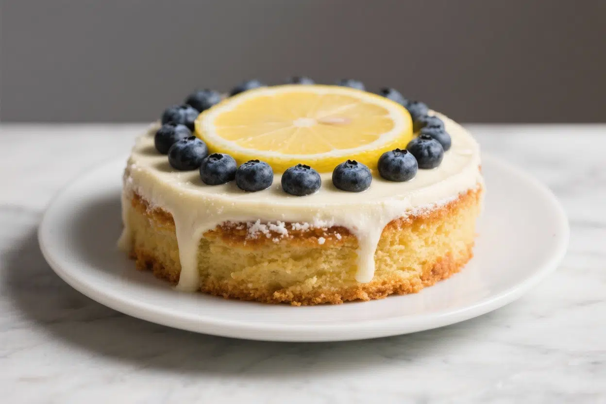 Zesty Lemon Blueberry Cake That Steals the Show