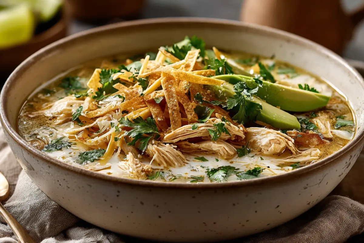 white chicken chili slow cooker