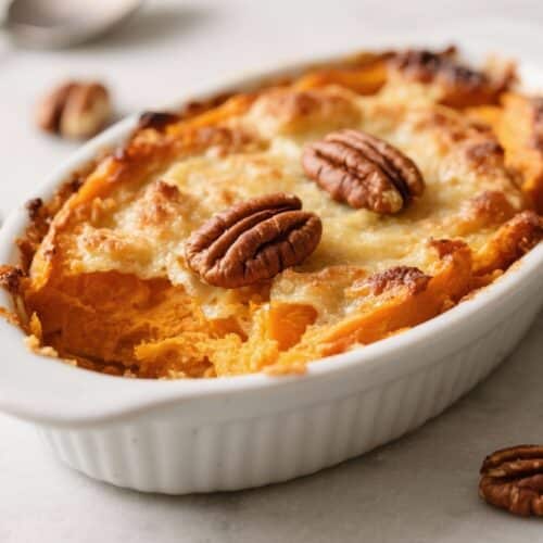 Sweet Potato Casserole with Pecans That Steals the Show