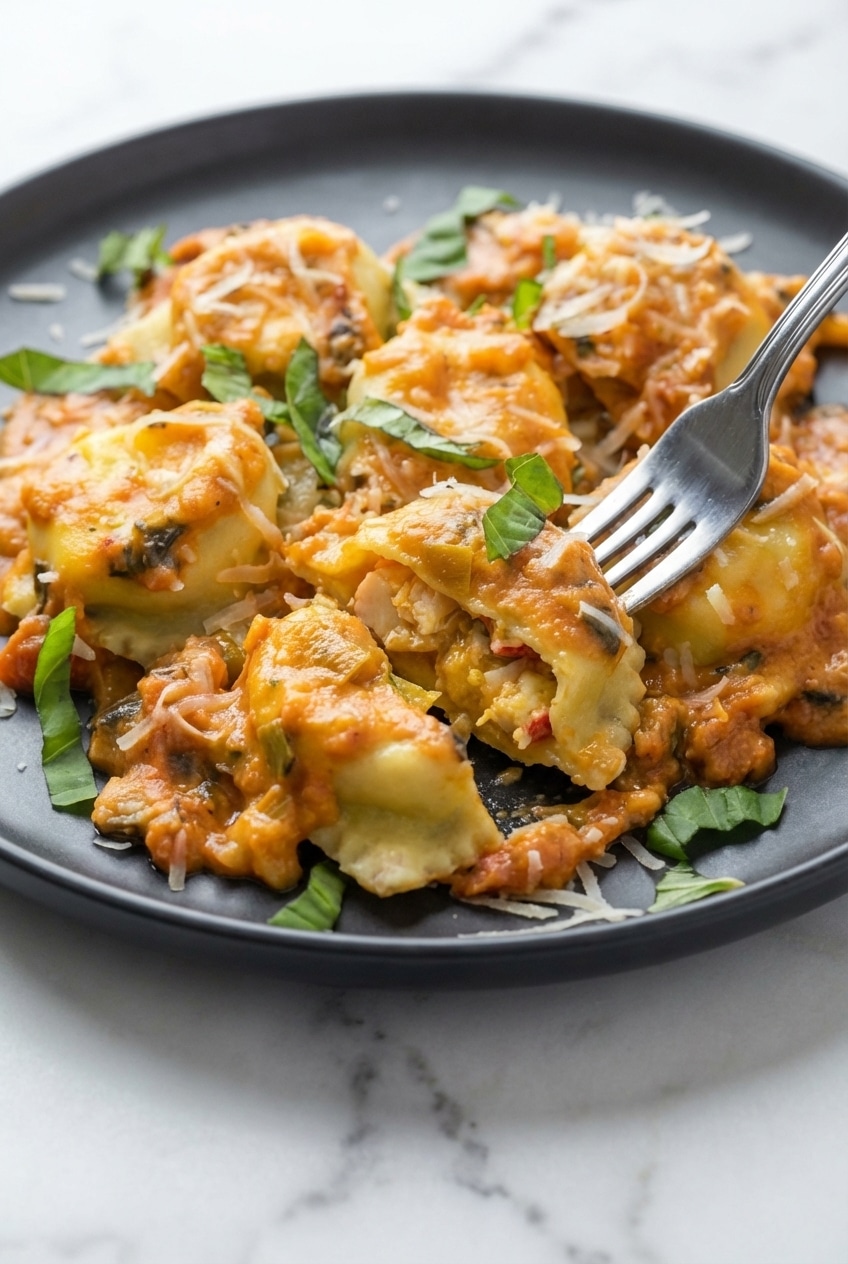 Hand-folded lobster ravioli recipe dough showing the vibrant yellow hue from saffron infusion.