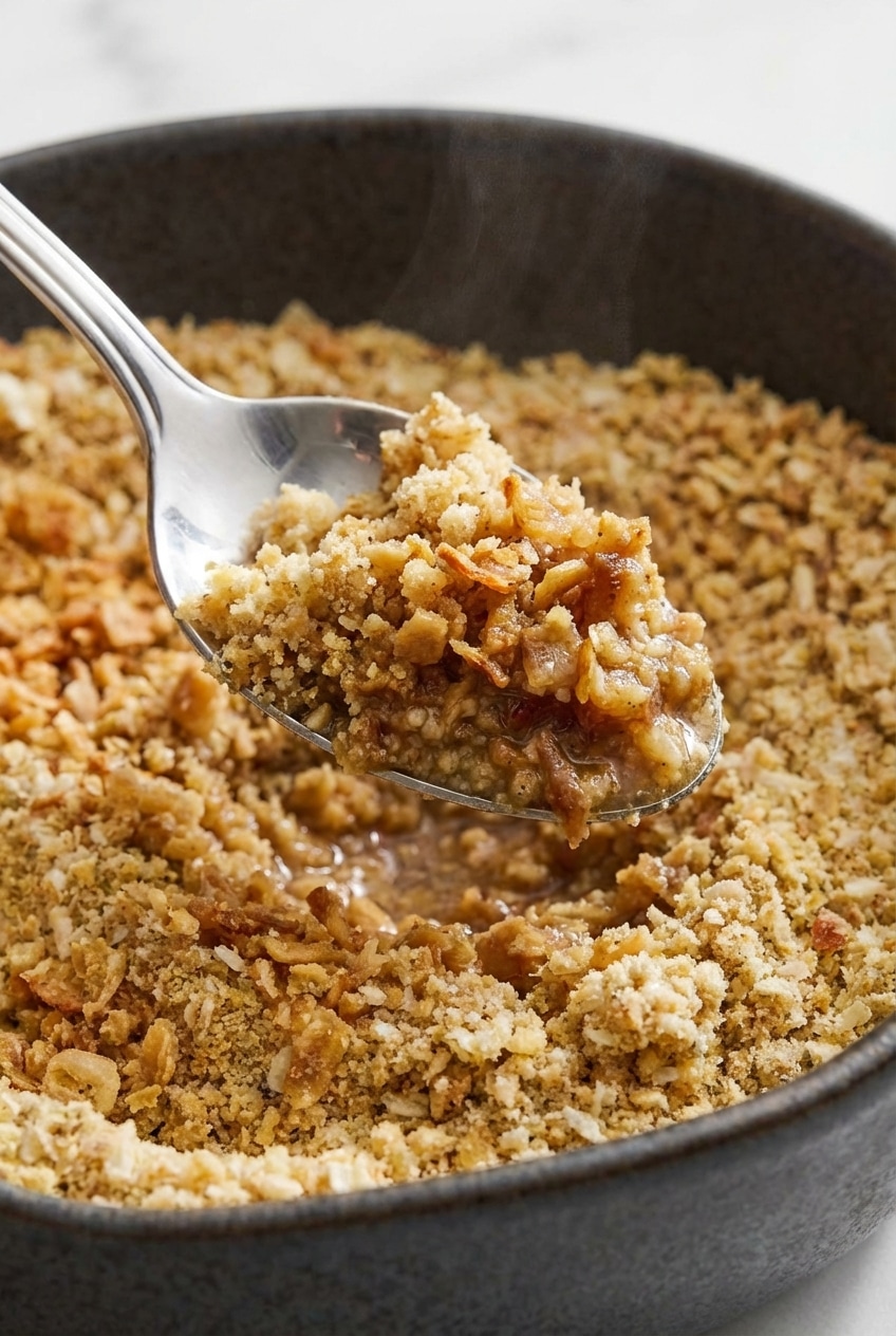 Golden onion soup mix recipe stored in a glass jar, perfect for professional pantry organization.