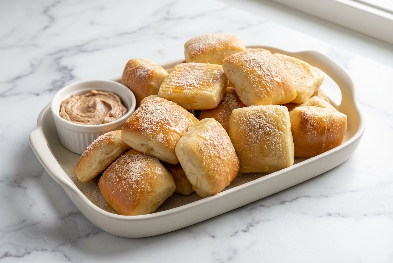Soft texas roadhouse rolls featuring a malted milk secret for a richer, toasted flavor.
