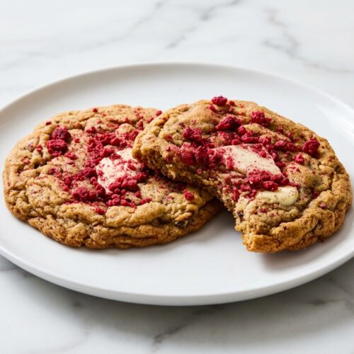 Heart-shaped valentine's day cookies infused with nutty brown butter and aromatic cardamom.