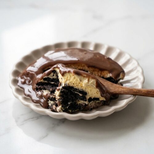 oreo tiramisu trifle finished dish