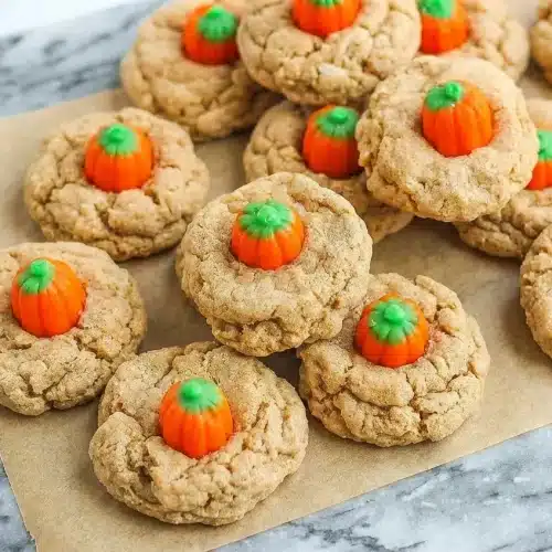 Soft spice cake mix cookies with a nutty brown butter finish and chewy edges.