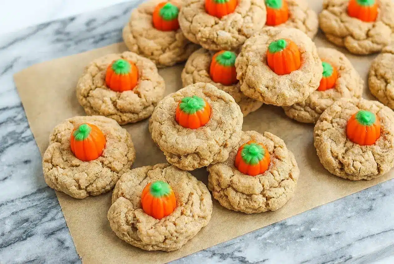 Soft spice cake mix cookies with a nutty brown butter finish and chewy edges.