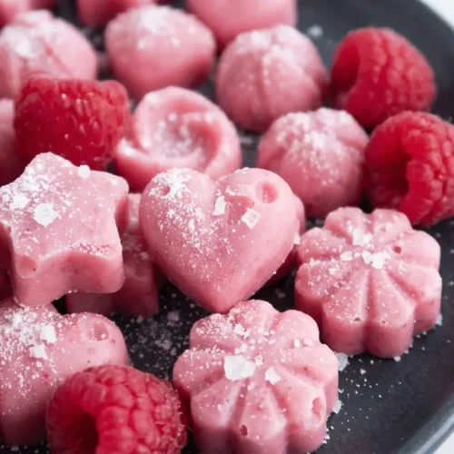 Chewy treats from our Probiotic Gummy Bear Recipe, crafted with live probiotics and a savory pinch of sea salt.
