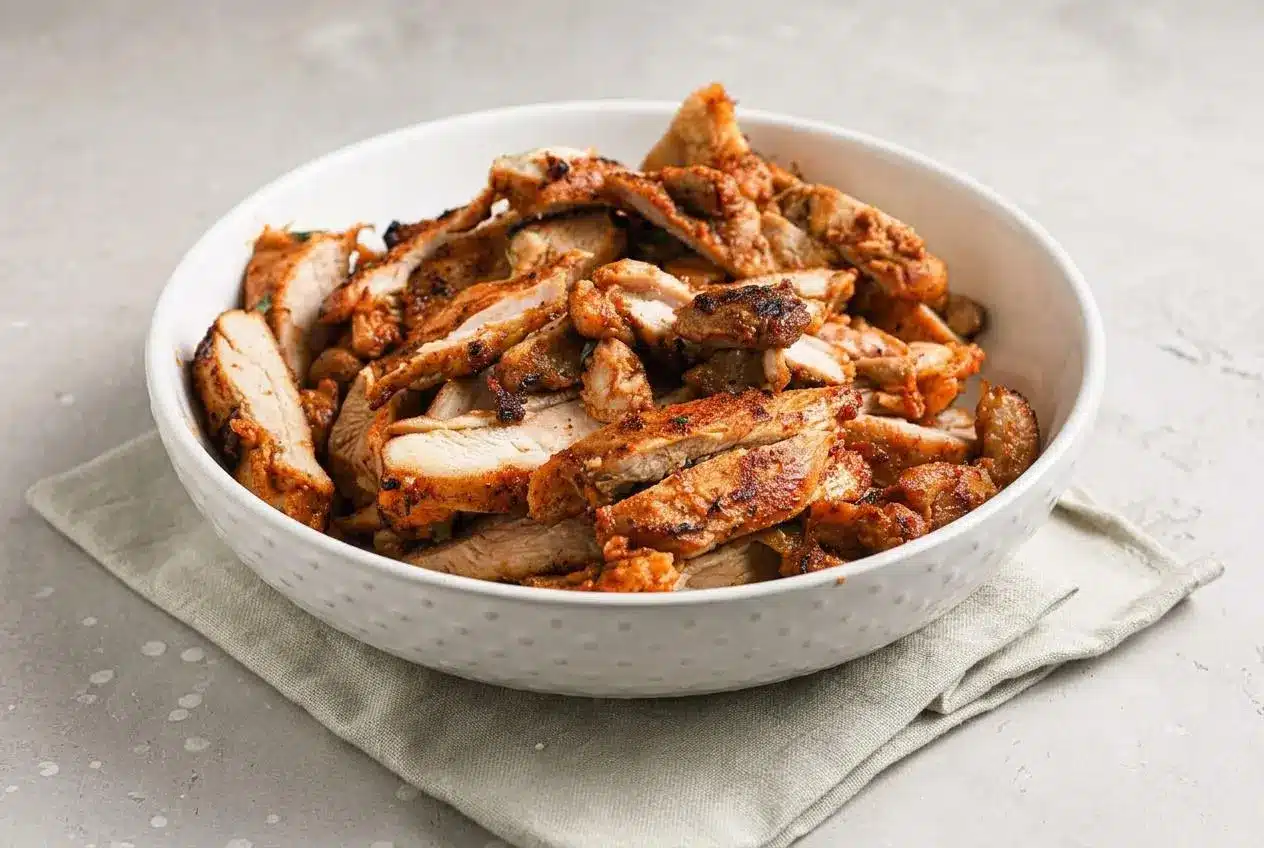 Chipotle chicken recipe featuring seared chicken thighs with a smoky charred crust and rich adobo glaze.